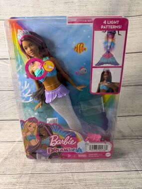 Barbie Mermaid Doll - Teal, Purple & Pink Accents